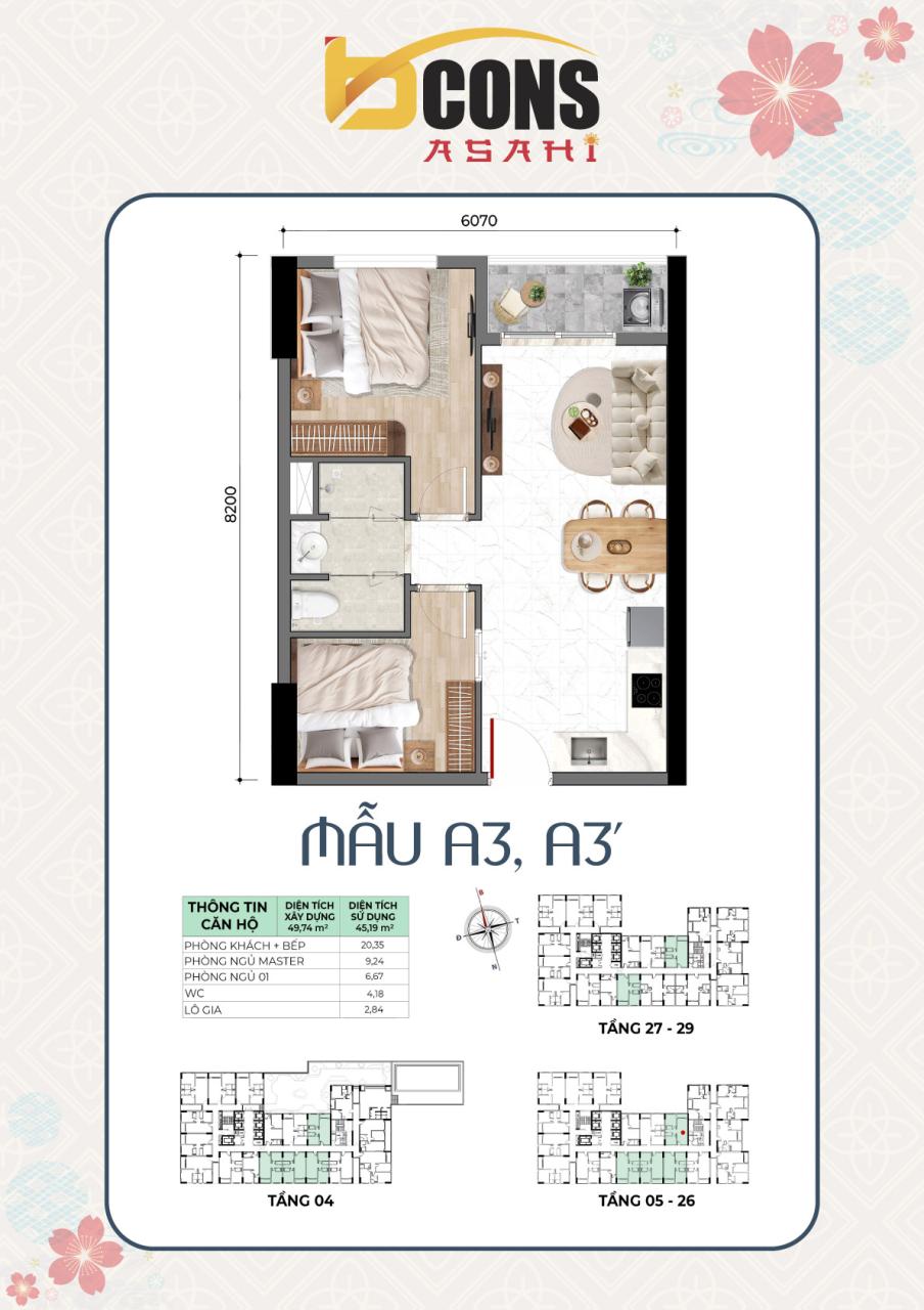 Dự án Căn Hộ Bcons Asahi Quốc lộ 1K Hồ Chí Minh
