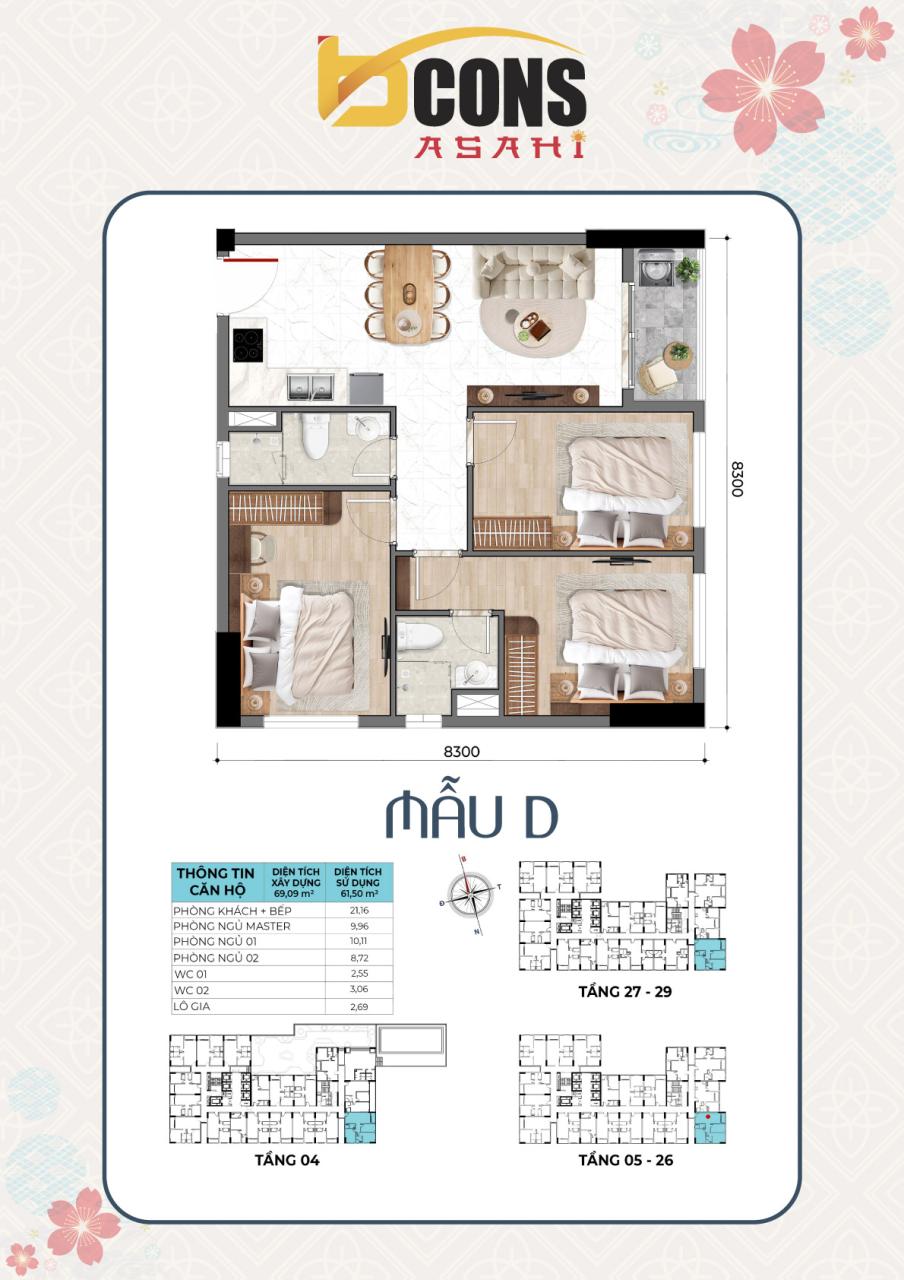Dự án Căn Hộ Bcons Asahi Quốc lộ 1K Hồ Chí Minh