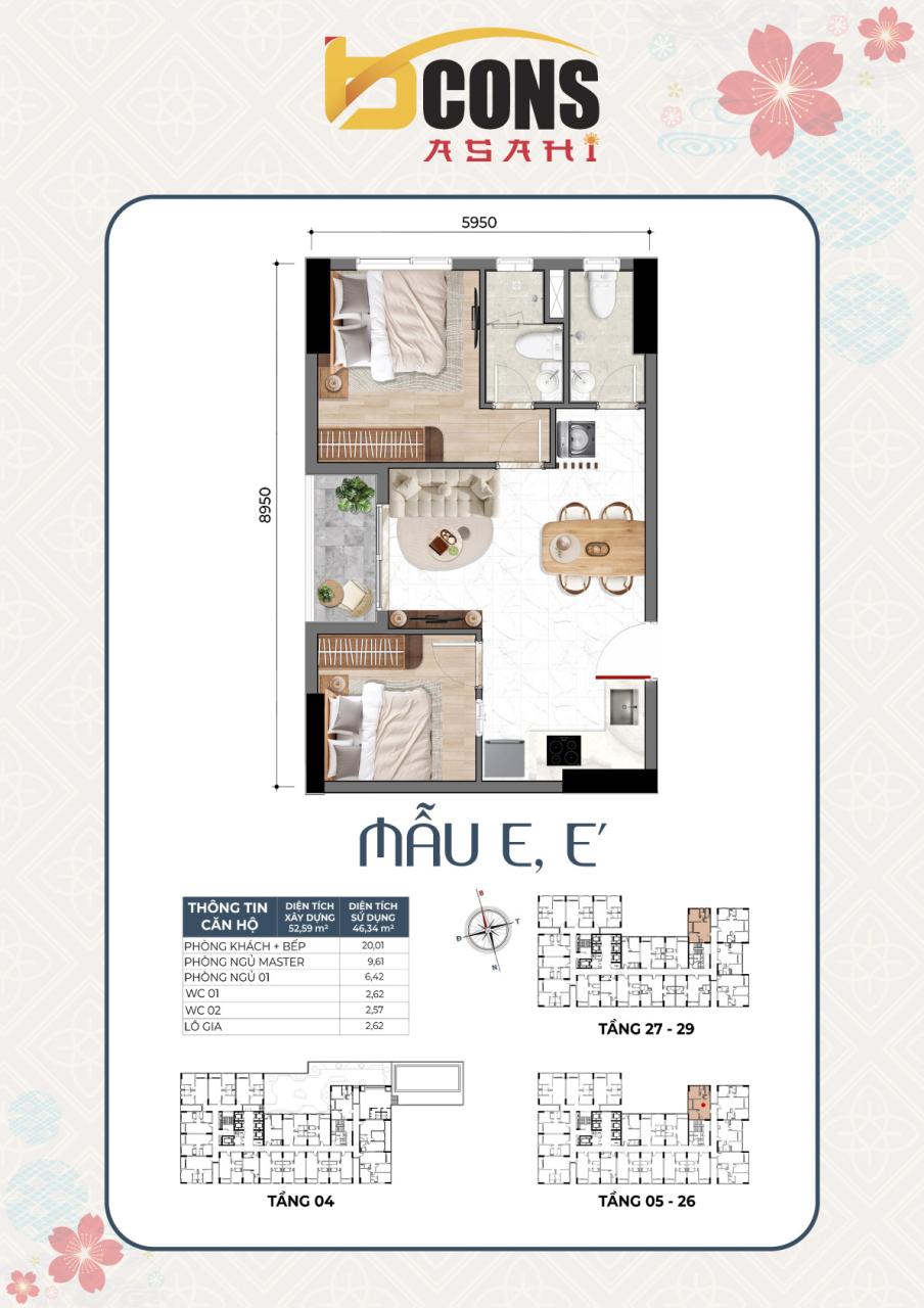 Dự án Căn Hộ Bcons Asahi Quốc lộ 1K Hồ Chí Minh
