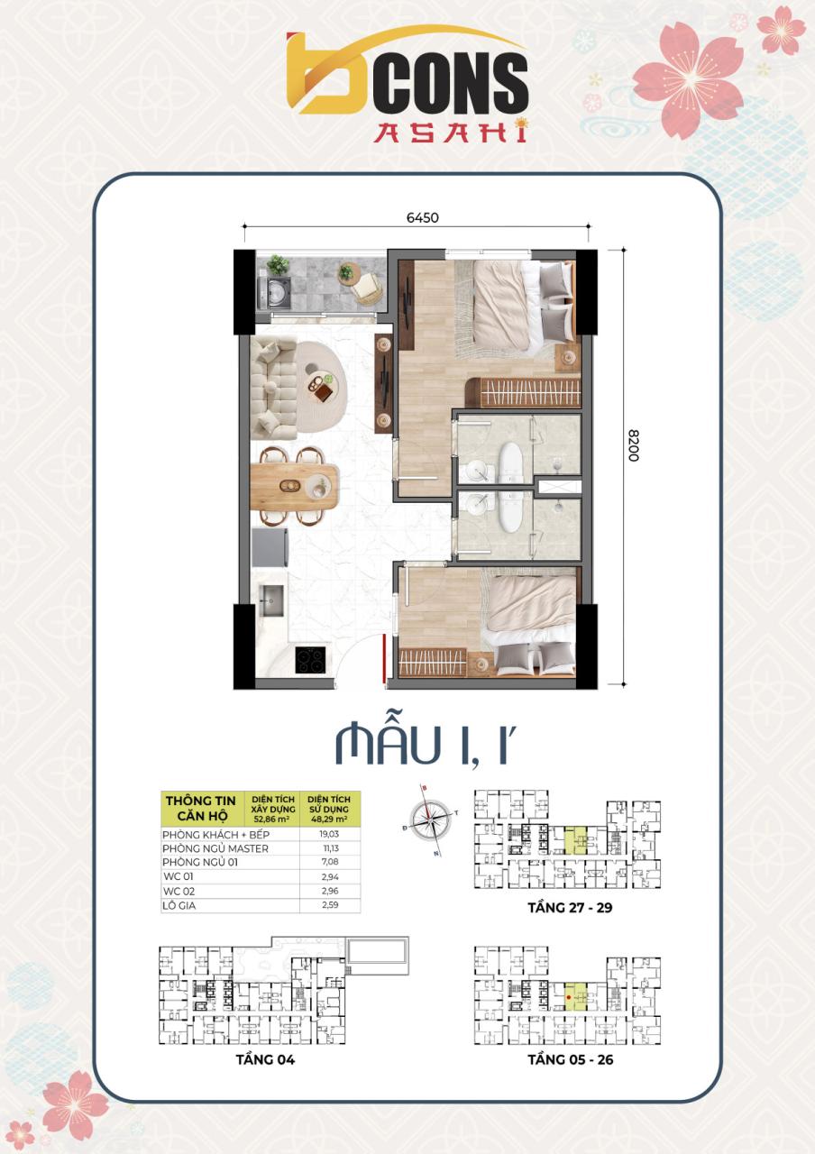 Dự án Căn Hộ Bcons Asahi Quốc lộ 1K Hồ Chí Minh