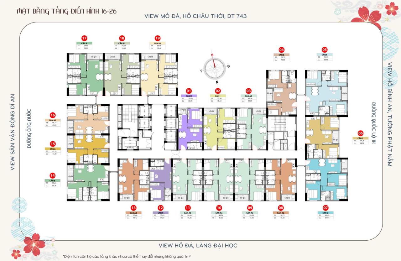 Dự án Căn Hộ Bcons Asahi Quốc lộ 1K Hồ Chí Minh
